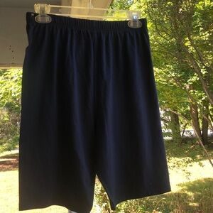 NWPT Ladies Navy Blue Shorts no pockets